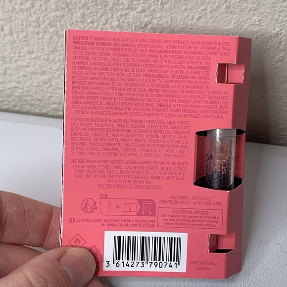 VALENTINO Donna Born In Roma EDP Intense Women's Fragrance Vial .04 oz / 1.2ml - Picture 2 of 3